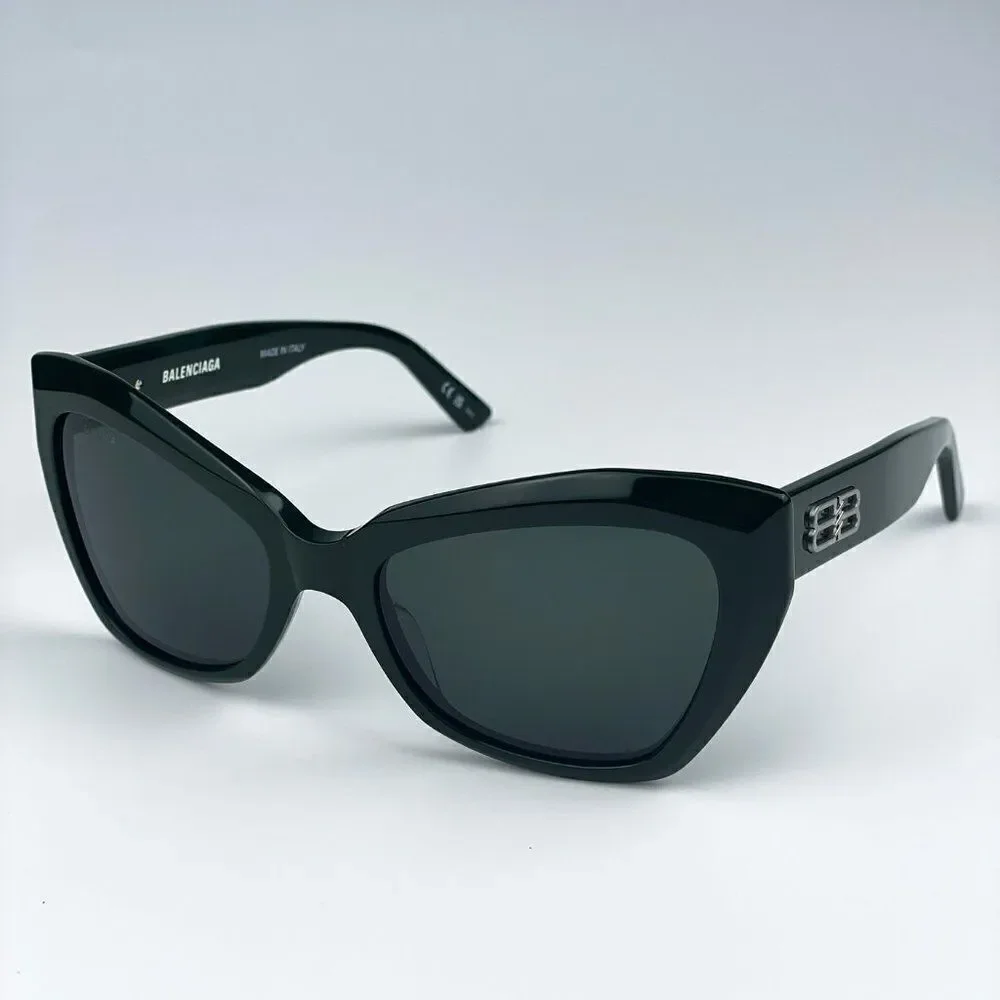SALE! NEW Balenciaga BB0271S 004 Green Cat Eye Women Sunglasses